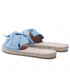 Espadryle Manebi Espadryle  - Sandals With Knot R 0.5 Jk Placid Blue