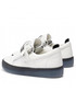 Mokasyny męskie Giuseppe Zanotti Sneakersy  - RM20057 White 001