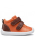 Półbuty dziecięce Bundgaard Sneakersy  - The Walk Velcro Sporty BG101166W Burnt Orange 817