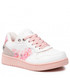 Półbuty dziecięce Shone Sneakersy  - 17122-046 White/Pink