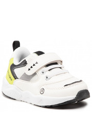 Półbuty dziecięce Sneakersy  - 10260-021 White/Yellow Fluo - eobuwie.pl Shone