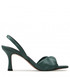 Sandały Only Shoes Sandały  - Onlhampton-2 Pu Heeled Sandal 15271545 Dark Green
