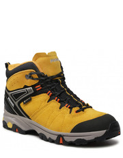Sportowe buty dziecięce Trekkingi  - Ravello Junior Gtx GORE-TEX 2124 Gelb/Orange 85 - eobuwie.pl Meindl