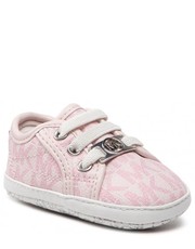 Półbuty dziecięce Sneakersy  - Baby Borium MK100409 Pink - eobuwie.pl Michael Kors Kids