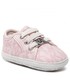 Półbuty dziecięce Michael Kors Kids Sneakersy  - Baby Borium MK100409 Pink