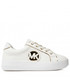 Półbuty dziecięce Michael Kors Kids Sneakersy  - Jordana Poppy MK100451 White