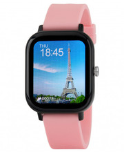 Zegarek damski Smartwatch  - B58007/3 Pink/Black - eobuwie.pl Marea