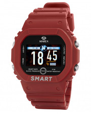 Zegarek męski Smartwatch  - B57008/3 Red/Red - eobuwie.pl Marea