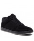 Mokasyny męskie Es Sneakersy  - Accel Slim Mid 5101000147 Black