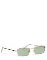 Okulary Okulary przeciwsłoneczne  - Mila Metal Frame Sunglasses 4589711-06 Gold/Green - eobuwie.pl Rubi