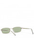 Okulary Rubi Okulary przeciwsłoneczne  - Mila Metal Frame Sunglasses 4589711-06 Gold/Green