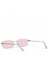 Okulary Rubi Okulary przeciwsłoneczne  - Mila Metal Frame Sunglasses 4589711-05 Silver/Pink