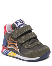 Półbuty dziecięce Sneakersy  - New Ferdi 0012015873.10.1F18 Militare/Orange - eobuwie.pl Falcotto