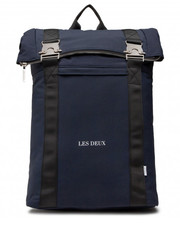 Plecak Plecak  - Time Ripstop Rolltop Backpack LDM940022 Dark Navy/White 460201 - eobuwie.pl Les Deux