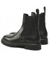 Botki męskie Les Deux Sztyblety  - Tatum Leather Chelsea Boot LDM820024 Black 100100