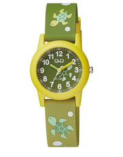Zegarek dziecięcy Zegarek  - VR99-008 Green/Yellow - eobuwie.pl Q&Q