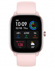 Zegarek damski Smartwatch  - Gts 4 Mini W2176OV6N  Flamingo Pink - eobuwie.pl Amazfit