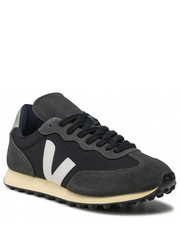 Półbuty męskie Sneakersy  - Rio Branco Alveomesh RB012367B Black/White/Oxford/Grey - eobuwie.pl Veja