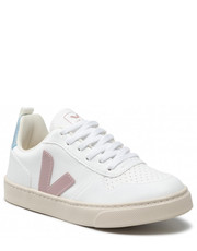 Półbuty dziecięce Sneakersy  - Small V-10 Laces Cwl CX0702886C M White/Babe Steel - eobuwie.pl Veja