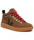 Mokasyny męskie Veja Sneakersy  - Roraima Suede QR031642B Brown/Black
