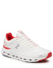 Mokasyny męskie Sneakersy  - Cloudnova Form 26.98485 White/Red - eobuwie.pl On