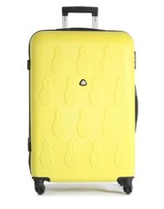 Torba podróżna /walizka Duża Twarda Walizka  - T5538-5 Żółty - eobuwie.pl Semi Line