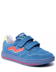 Półbuty dziecięce Sneakersy  - 288502 D Blue - eobuwie.pl Pablosky