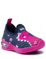 Półbuty dziecięce Sneakersy  - Space Wave 2.0 1132082 Naval/Pink New - eobuwie.pl Bibi