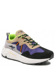 Mokasyny męskie Sneakersy  - Dynaflow 47270 000 2054 Vapor Grey/Purple - eobuwie.pl Kangaroos