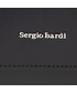 Listonoszka Sergio Bardi Torebka  - MST-J-007-10-01 Black