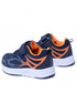 Półbuty dziecięce Pax Scandinavia Sneakersy  - Gem 7263101-30 Blue/Orange