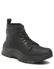Kozaki męskie Trzewiki  - Hiking Laceup Boot YM0YM00474 Black BDS - eobuwie.pl Calvin Klein Jeans
