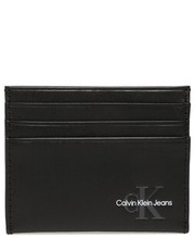 Etui pokrowiec saszetka Etui na karty kredytowe  - Monogram Soft Cardholder 6Cc K50K510149 BDS - eobuwie.pl Calvin Klein Jeans