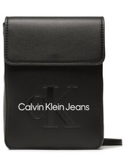 Etui pokrowiec saszetka Etui na telefon Calvin klein jeans - Sculpted Ns Phone Cb Mono K60K610345 BDS - eobuwie.pl Calvin Klein Jeans