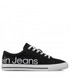 Półbuty męskie Calvin Klein Jeans Tenisówki  - Retro Vulcanized-Low 1 YM0YM00307 Black BDS