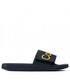 Klapki męskie Calvin Klein Jeans Klapki  - Pool Slide Adj HM0HM00454 Navy/Magnetic Yellow 0G9