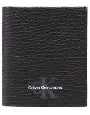 Portfel Mały Portfel Męski  - Mono Textured Small N/S Trifold K50K509499 BDS - eobuwie.pl Calvin Klein Jeans