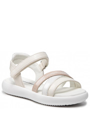 Sandały dziecięce Sandały  - Sandal V3A2-80205-0343 White/Nude X355 - eobuwie.pl Calvin Klein Jeans