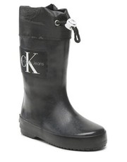 Kalosze dziecięce Kalosze  - Rain Boot V3X6-80425-0083 M Black 999 - eobuwie.pl Calvin Klein Jeans