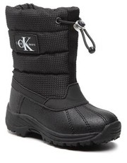 Trapery dziecięce Śniegowce  - Snow Boot V3X6-80419-1474 M Black 999 - eobuwie.pl Calvin Klein Jeans