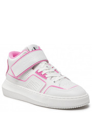 Sneakersy Sneakersy  - Chunky Cupsole Laceup Mid YW0YW00691 White/Neon Pink 0LA - eobuwie.pl Calvin Klein Jeans