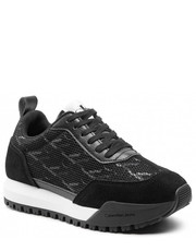 Sneakersy Sneakersy  - New Retro Runner Laceup Aop YW0YW00706 Black BDS - eobuwie.pl Calvin Klein Jeans