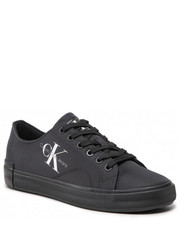 Sneakersy Sneakersy  - Ess Vulcanized Laceup Low Ny YW0YW00756 Black BDS - eobuwie.pl Calvin Klein Jeans