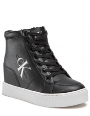 Sneakersy Sneakersy  - Hidden Wedge Cupsole Laceup YW0YW00771 Black/Silver 0GP - eobuwie.pl Calvin Klein Jeans