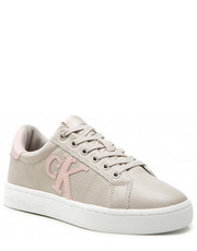 Sneakersy Sneakersy  - Classic Cupsole Laceup Low YW0YW00775 Eggshell/Pink Blush 0F4 - eobuwie.pl Calvin Klein Jeans