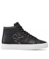 Sneakersy Calvin Klein Jeans Sneakersy  - Classic Cupsole Laceup Mid YW0YW00777 Black/Silver 0GP