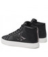 Sneakersy Calvin Klein Jeans Sneakersy  - Classic Cupsole Laceup Mid YW0YW00777 Black/Silver 0GP