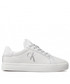 Sneakersy Calvin Klein Jeans Sneakersy  - Classic Cupsole Laceup Low Tu Lth YW0YW00829 Triple White 0K8