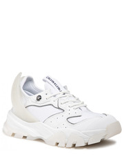Sneakersy Sneakersy  - Chunky Sole Laceup Lth-Pu YW0YW00095 Bright White YAF - eobuwie.pl Calvin Klein Jeans