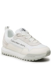 Sneakersy Sneakersy  - Toothy Runner LAceup Su-Ny Wm YW0YW00790 White/Off White/Cirrus Grey - eobuwie.pl Calvin Klein Jeans
